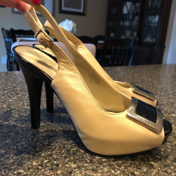 peep toe nine west